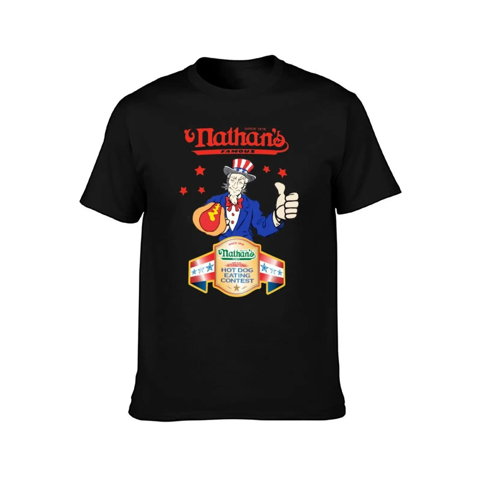 nathans hot dog T-Shirt Sun Protective Outdoor Tee Top T-Shirt