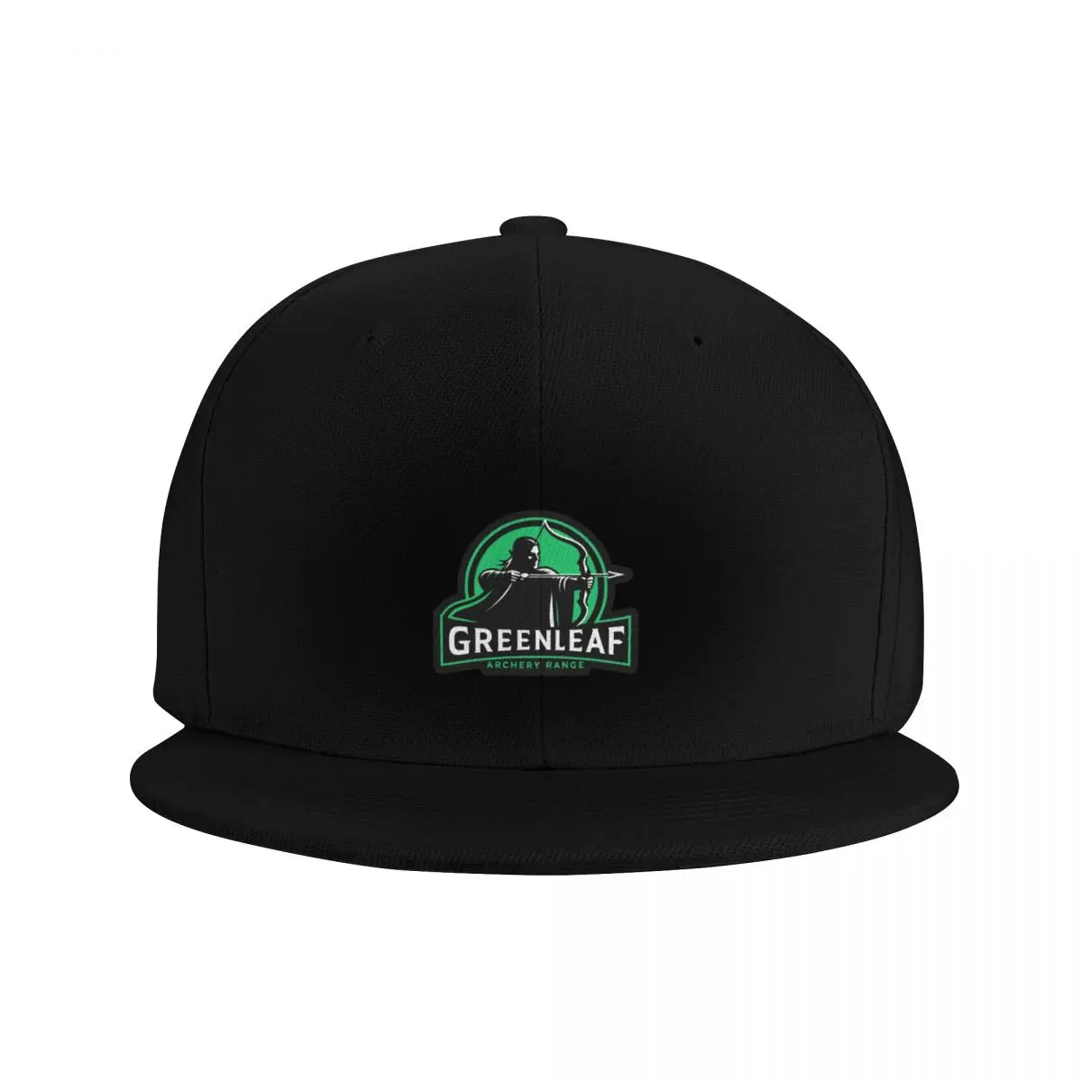 Greenleaf Archery Range - Green and Black - Fantasy Baseball Cap Snap Back Hat Hip Hop black Men Luxury Brand Women's