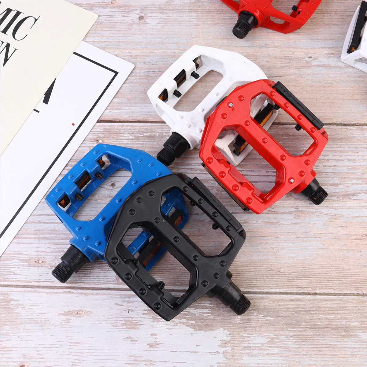 1Pair Sturdy Aluminium Alloy Bike Pedal with Sealed Bearings