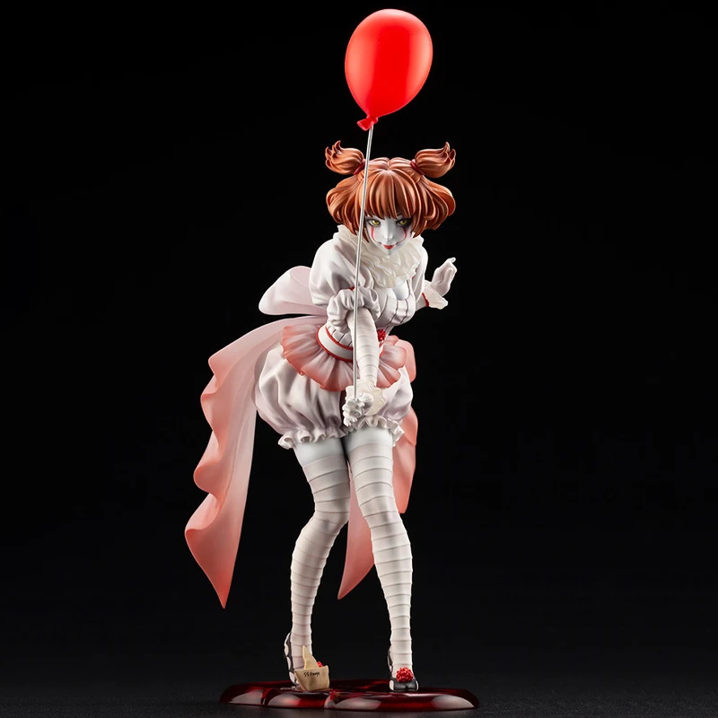 متوفر في المخزون الأصلي KOTOBUKIYA ستيفن كينغ It Pennywise حقيقية عمل أنيمي الشكل البلاستيكية تحصيل دمية حلية لعبة الهدايا
