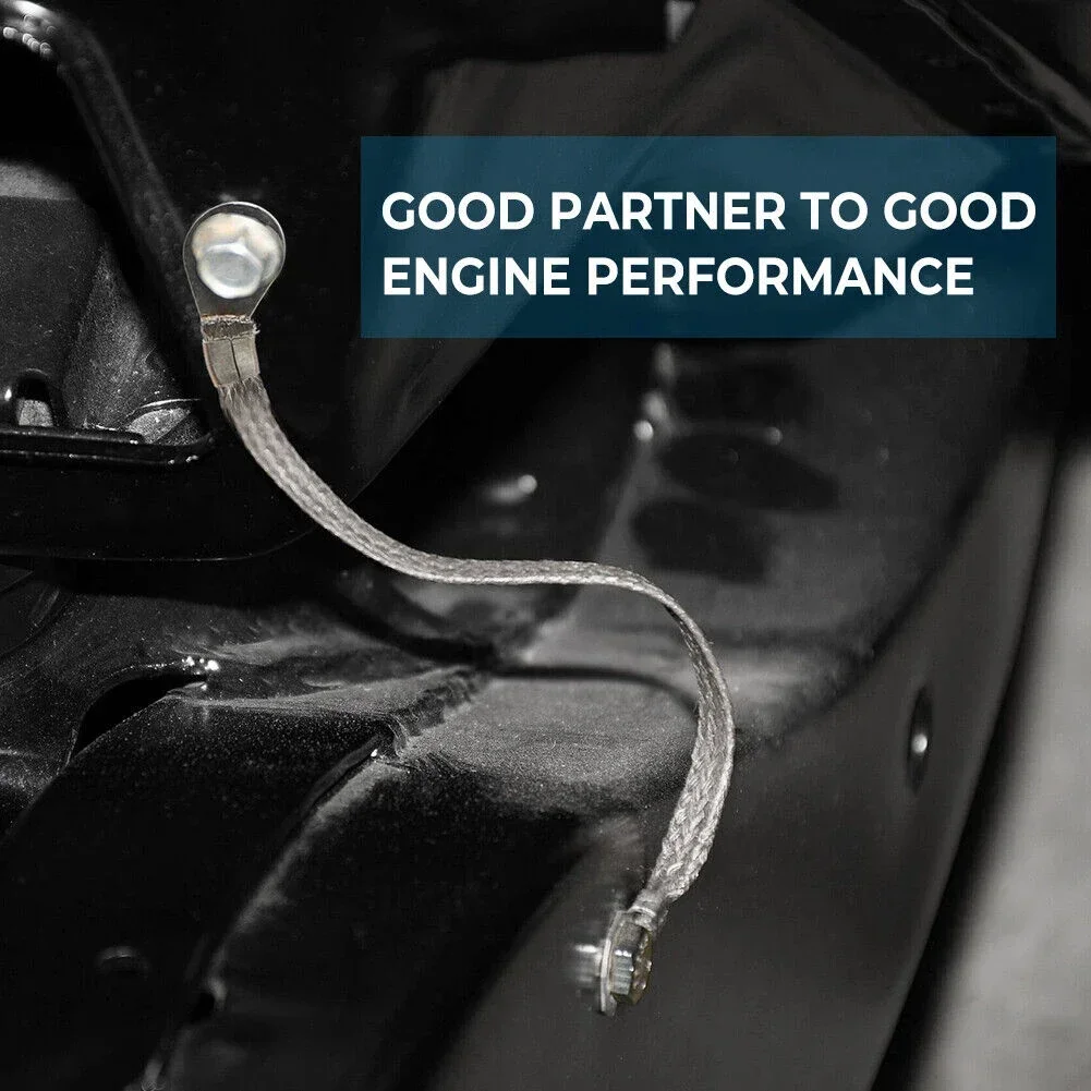 

5Pc Efficient Engine Grounding Cable Set Featuring Tinned Copper Design Compatible with Various Vehicle Models