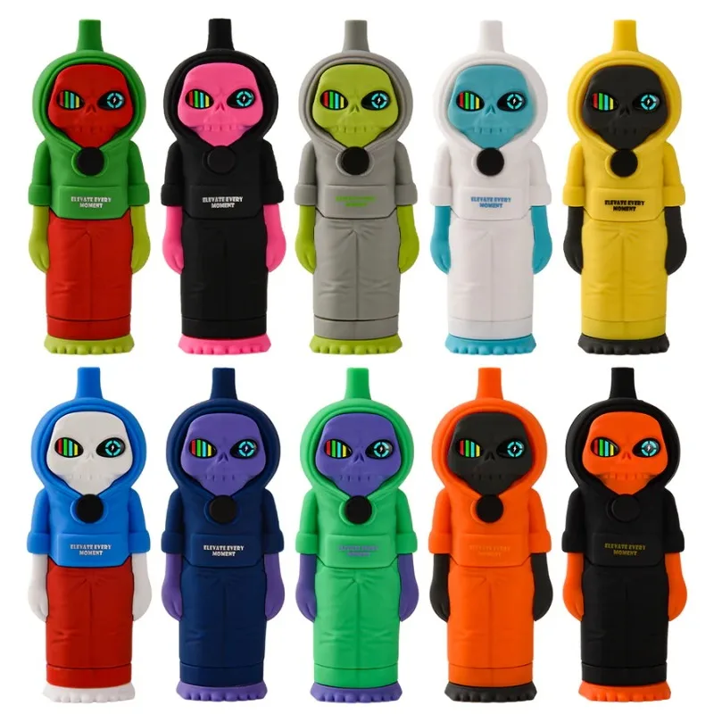خرطوشة DAZZLEAF ALIEN 510 الأصلية القابلة للإخفاء VV 550mAh بطارية التسخين المسبق مع شاشة LED Vape Mod لمعظم عربات 510 حتى 2 مللي