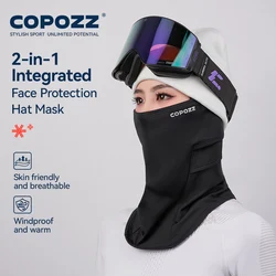 COPOZZ Winter Ski Mask Fleece Thermal Keep Warm Windproof Cycling Face Mask Helmet Balaclava Bandanas Mask Skiing Hat Headwear