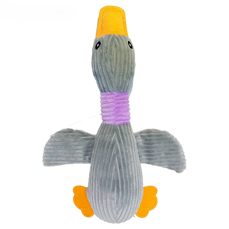 Bite resistant pet sound toys, dog toys, bite grinding teeth, geese cat and dog toys, directly supplied by manufacturers