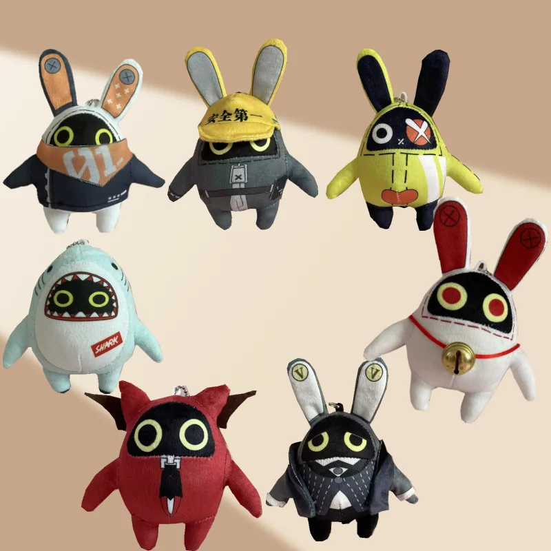 

Anime Game Character Plush Toy Cosplay Zenless Zone Zero The Bangboo Shark Cute Soft Stuffed Doll Pendant Decoration
