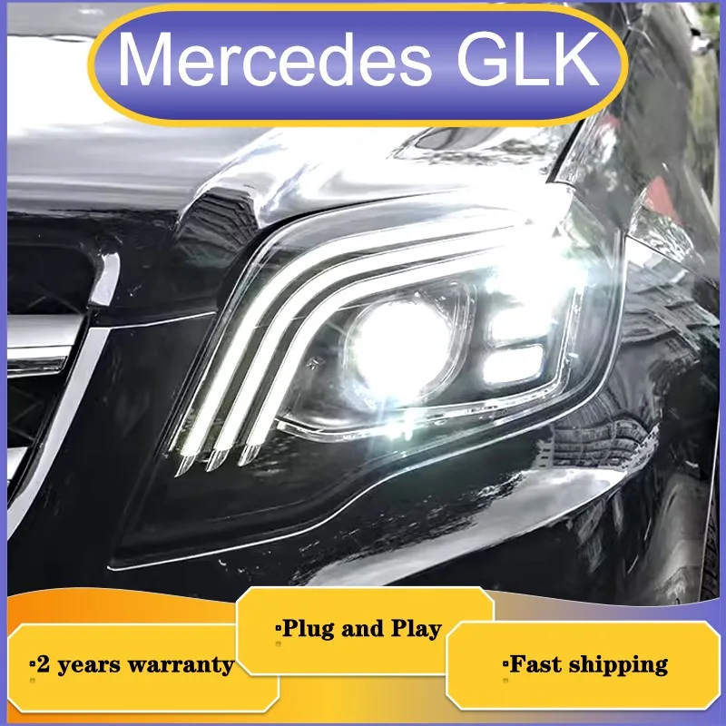 

Car Accessories for Benz GLK Head Light 2008-2015 GLK Headlights Mercedes DRL Turn Signal High Beam GLK200 GLK260 GLK300