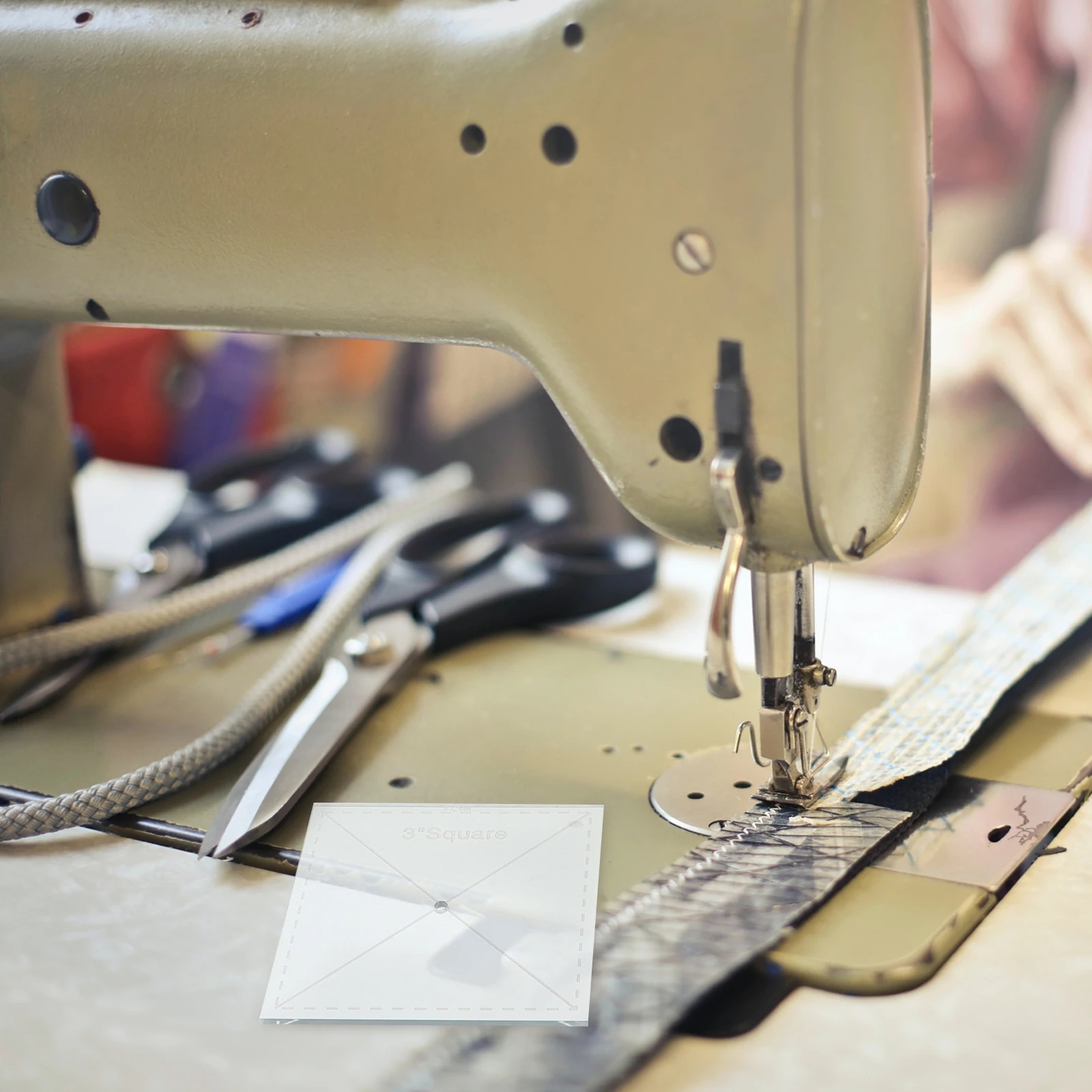 

4Pcs Portable Patchwork Ruler Flexible Abrasion-Resistant Easy to Use for Sewing Embroidery DIY Craft Projects