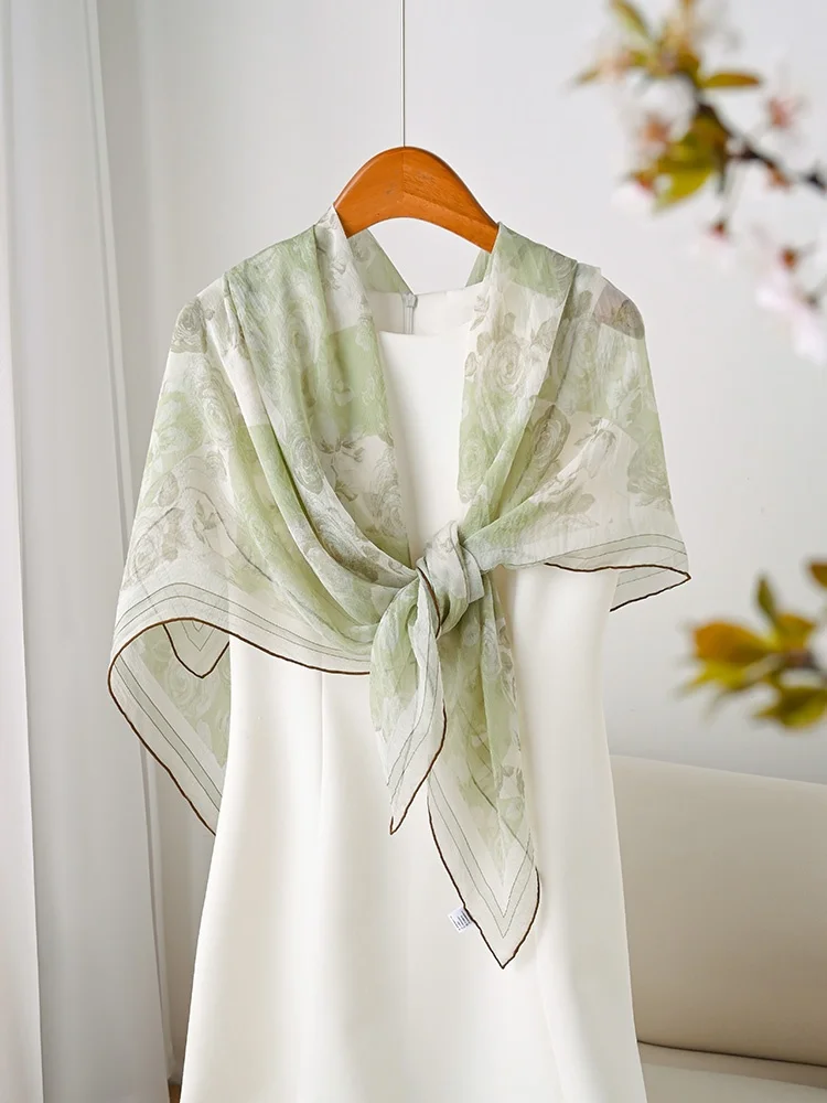green-silk-scarf-women's-new-2026-lightweight-shawl-spring-summer-outerwear-large-size-fashionable-ethnic-style