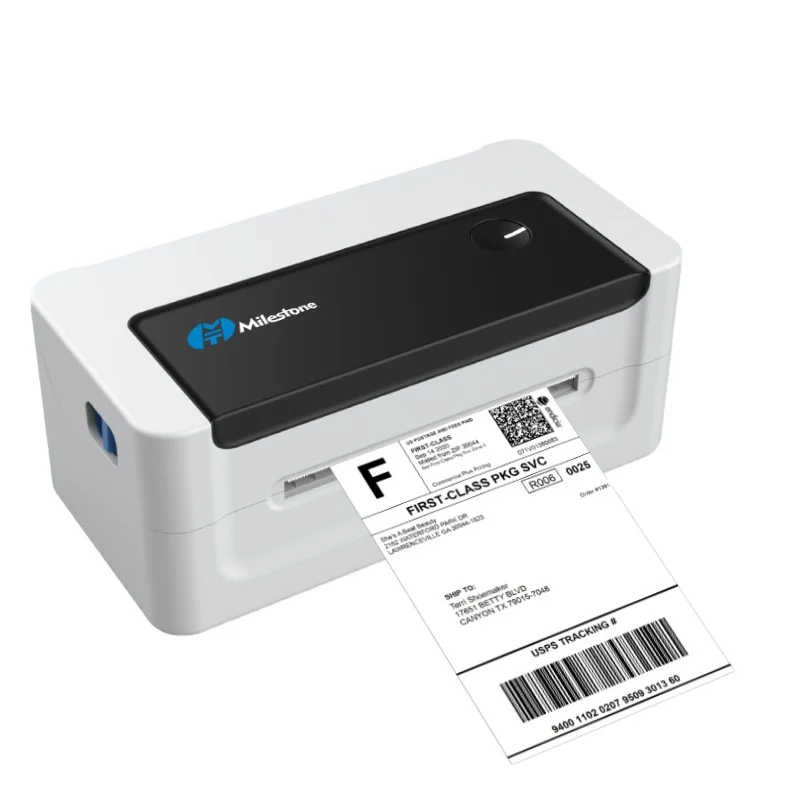 Meihengtong Impresora Termica Maker Sticker 4inch Wireless Bluetooth Thermal Label Printer Express Logistics Sublimation Blanks