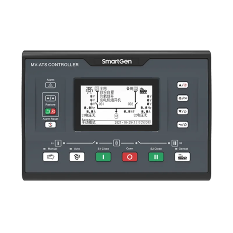 

Smartgen HAT860 Контроллер среднего напряжения ATS Встроенный модуль управления генератором с обнаружением разрыва PT