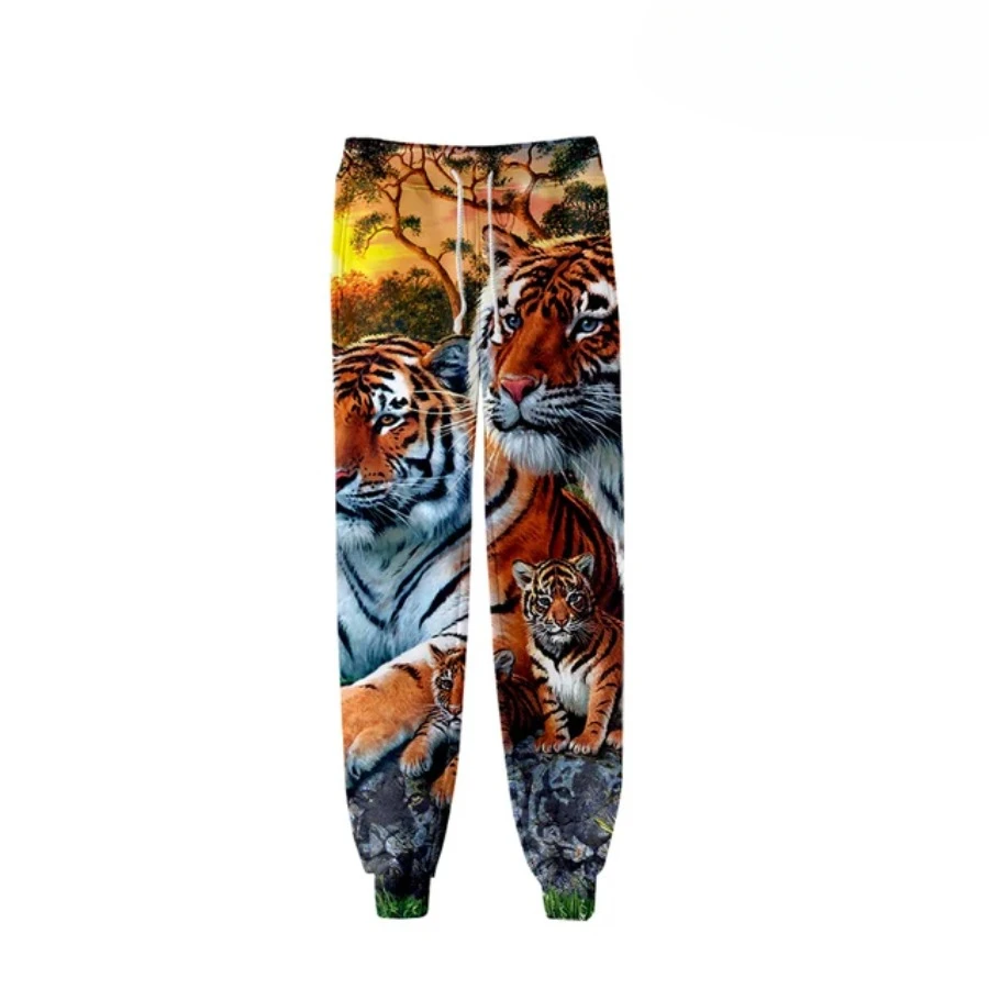 

Animal Tiger Sweat Pants 3D Joggers Pants Casual Trousers Men/Women Hip Hop Sweatpants Pantalon Homme Streetwear