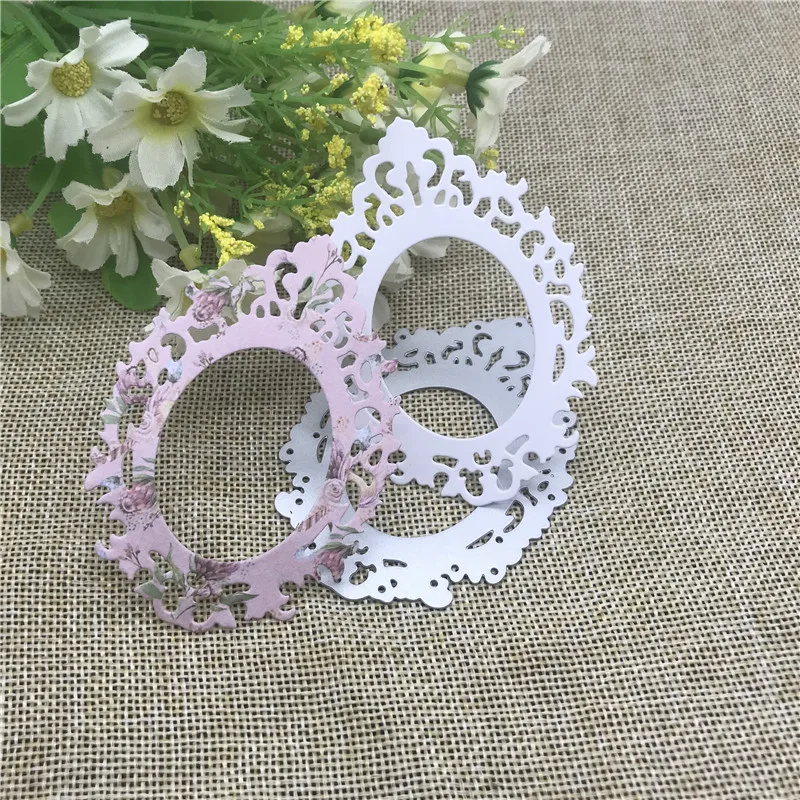 Lace frame Metal Cutting Dies Stencils For DIY Scrapbooking Decorative Embossing Handcraft Die Cutting Template