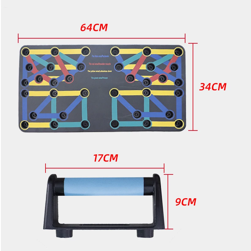 Push Up Wobble Board Multi Position Push Up Board For Pull Training  Push Up Rack Board