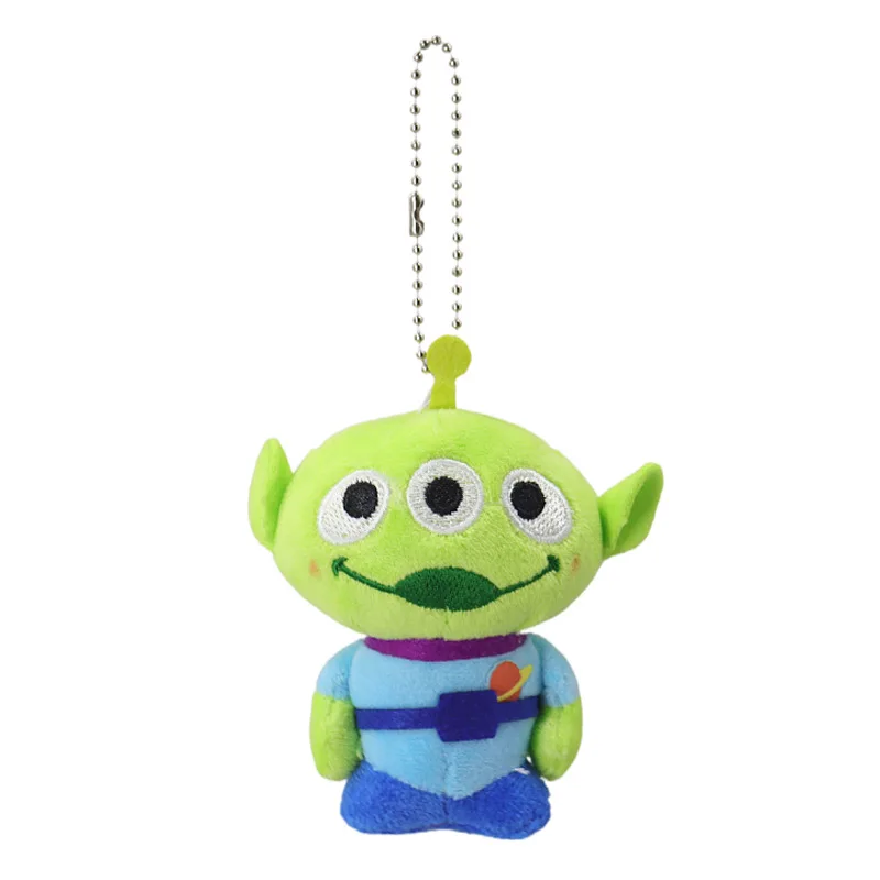 Disney Toy Story Keychain kawaii Woody Buzz Lightyear Forky Alien Toys Keyholder Pendant Soft Dolls Keyring Birthday Xmas Gift