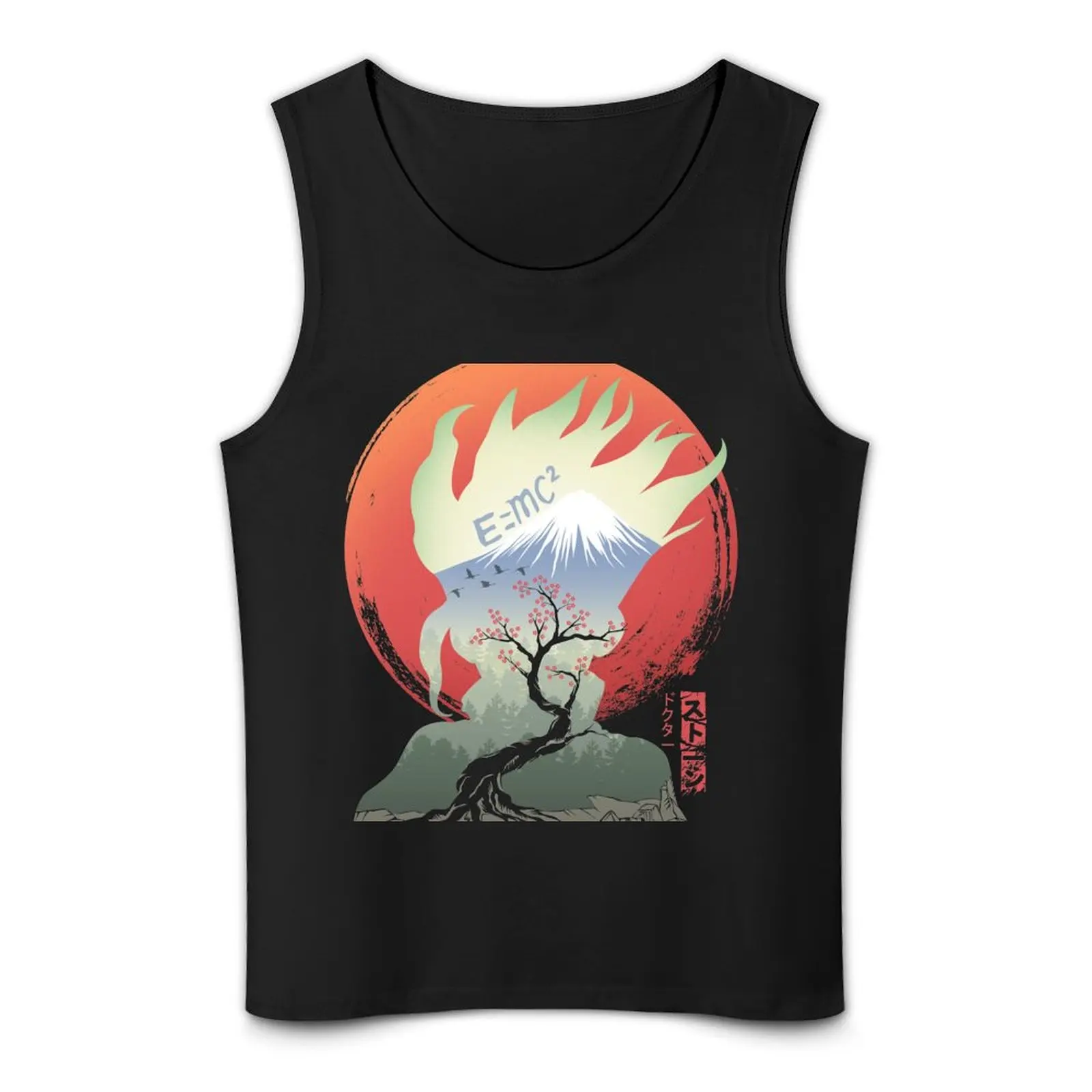 World Stones Tank Top ملابس الرسوم المتحركة للياقة البدنية للرجال