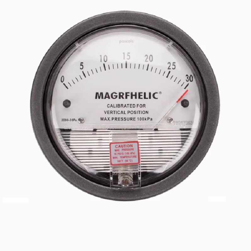 Differential pressure gauge Micro pressure differential pressure gauge special for electrostatic dust removal