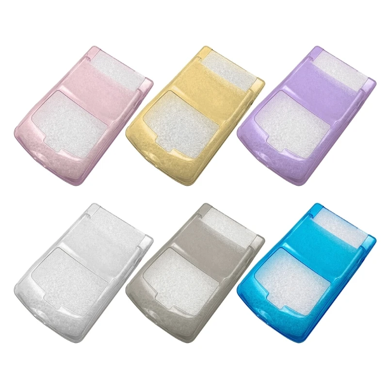 Replacement Clear Colorful TPU Protective Cover Protections Case for Game boy Color GBC Controller Protectors Cover Accessories