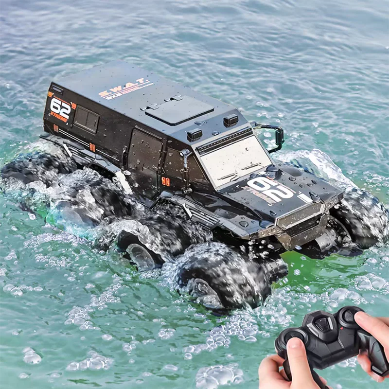 

Радиоуправляемая амфибийная машина JJRC, 8WD, для трюков, внедорожная, гоночная, водонепроницаемая модель, игрушка, подарок на день рождения для детей