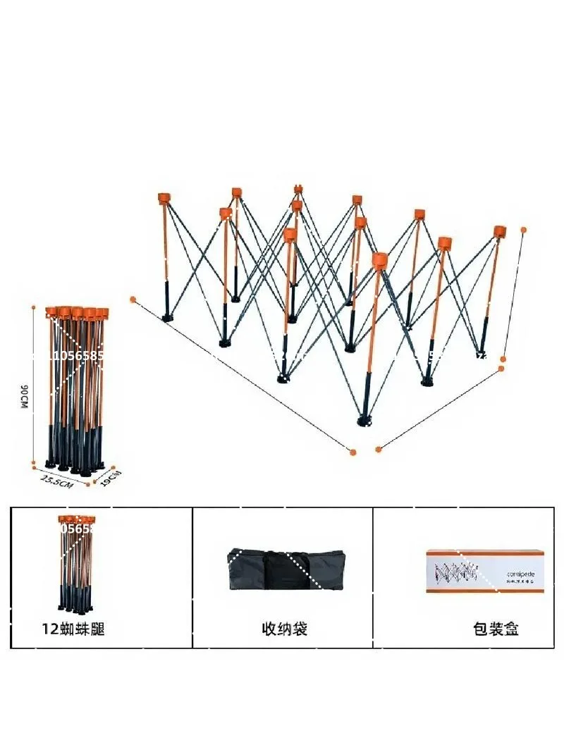 Folding Adjustable Metal Workbench for Woodworking, Heavy Duty Telescopic Work Table