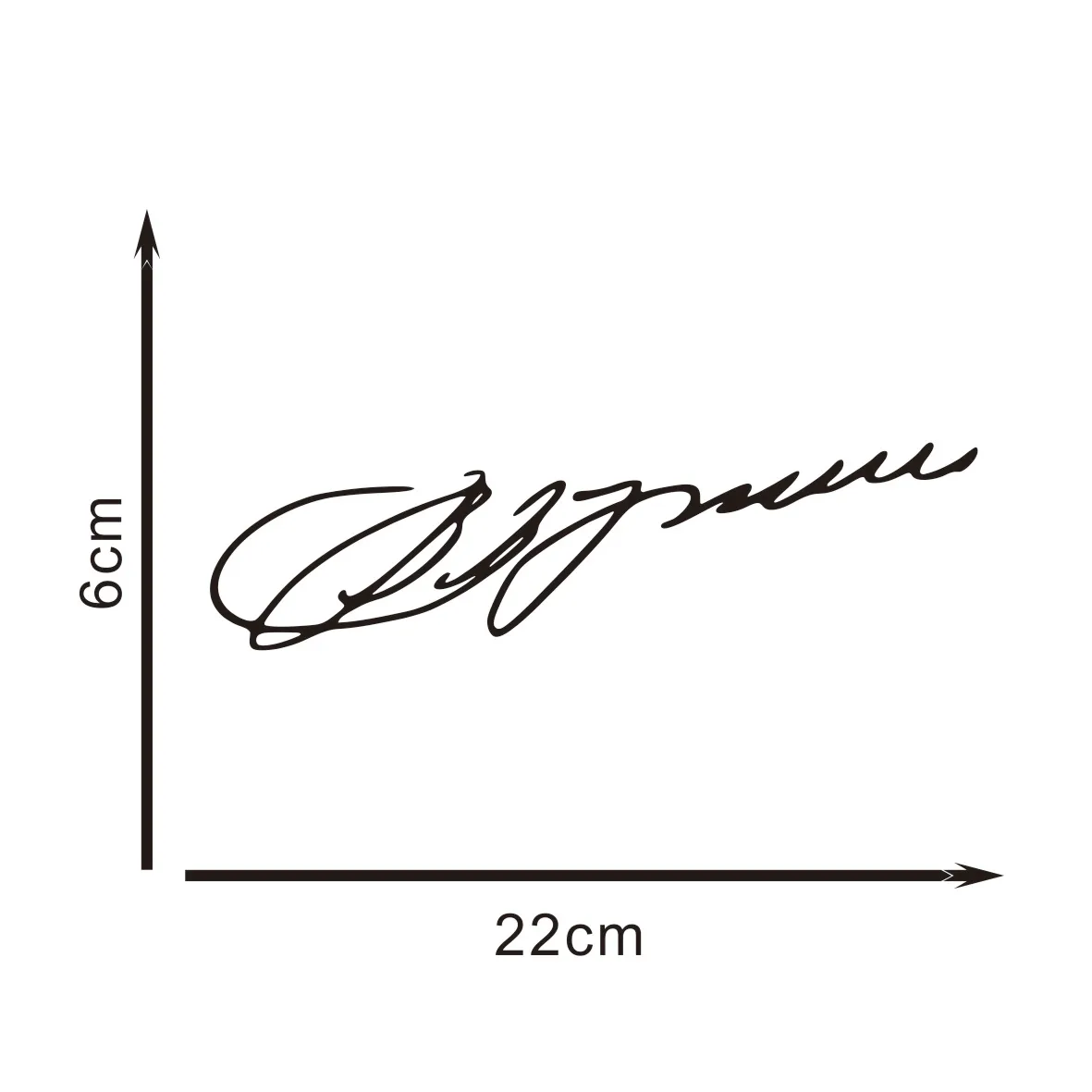 vladimir putin signature funny car sticker vinyl decal white/black car auto stickers for car bumper window car