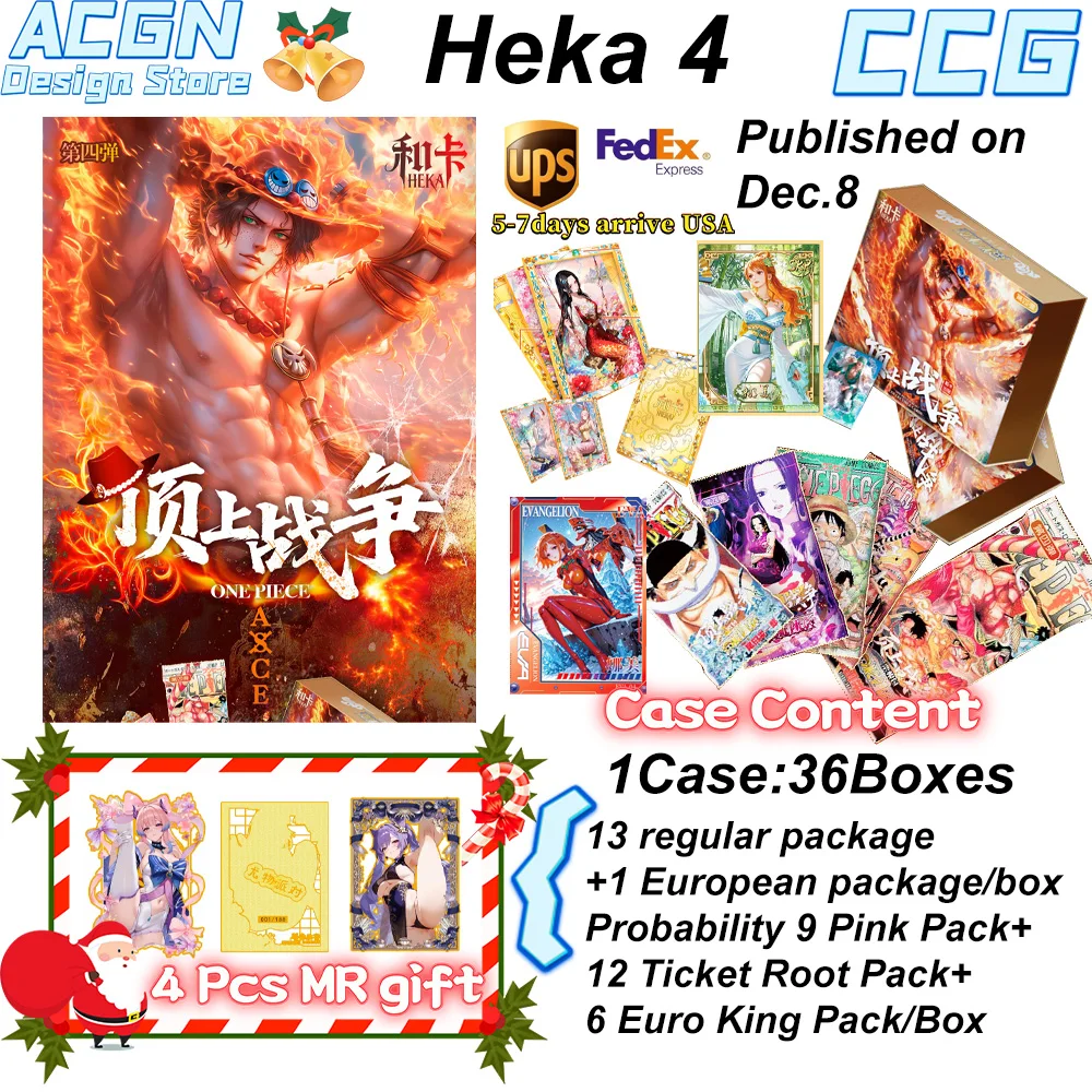 ขายส่งการ์ด The Fourth Bullet of the Card: Top War One Piece Treasure Box Nahai Palying Trading ACG CCG TCG ของสะสม ของขวัญ