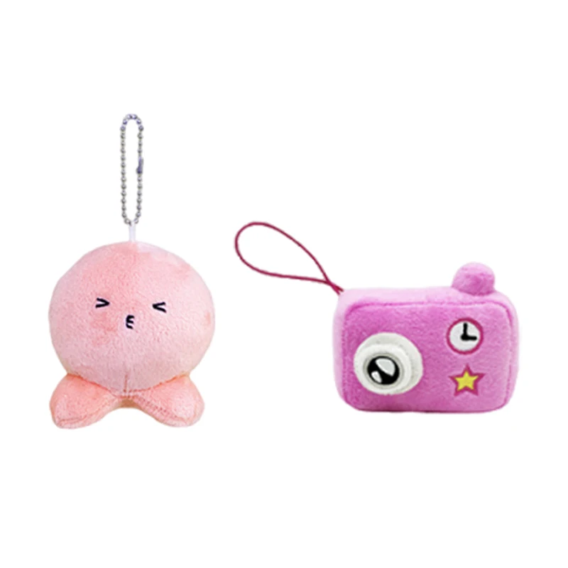 Peluche Takopi – Pieuvre Rose Animée, Coussin Doux 20 Cm, Déco Kawaii Pour Canapé, Lit, Voiture, Cadeau Anniversaire