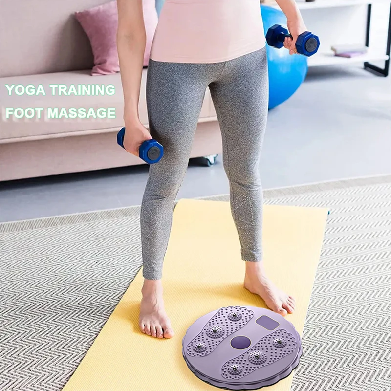 ウエストツイストディスク磁気マッサージボディトレーナー腹部減量ボディシェイピングデバイスジムスポーツエクササイズフィットネス機器