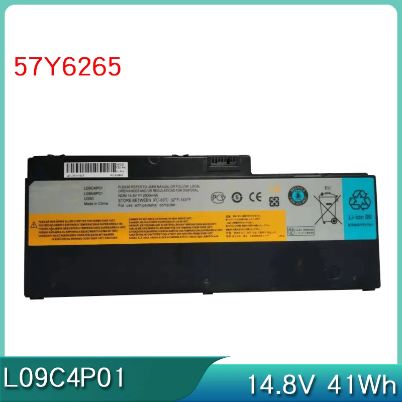 Nowa bateria do laptopa L09C4P01 L09N4P01 14.8V 41Wh do Lenovo IdeaPad U350 U350W 57 y6265 2963 20028 57 y6352