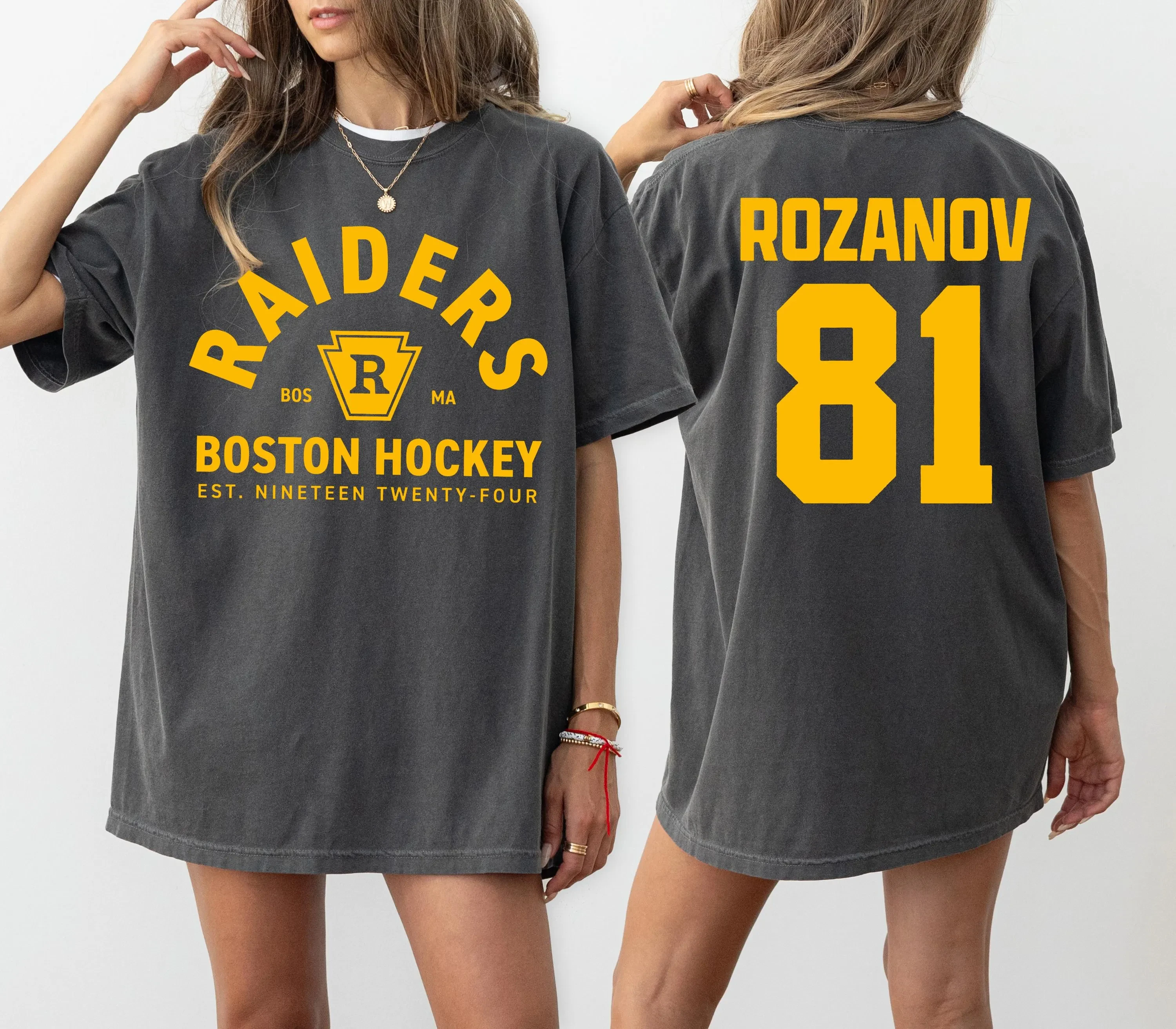 Amircan Tv Show Heated Rivalry T-shirt Women Men Oversized Ilya Rozanov 81 Boston Raiders Hudson Williams Shane Hollander Shirt