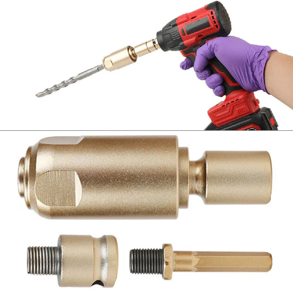 Electric Drill To Hammer Conversion Adapter For Drill Holes In Walls Bricks Drill Head Adapter Tool Texture Metal Power Tool