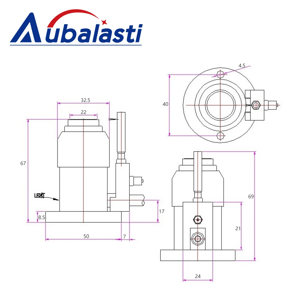 Aubalasti CNC Z Axis Tool Sensor Precision Tool Setting Instrument High Precision Tool Setting Block Tool Setting Accessorie