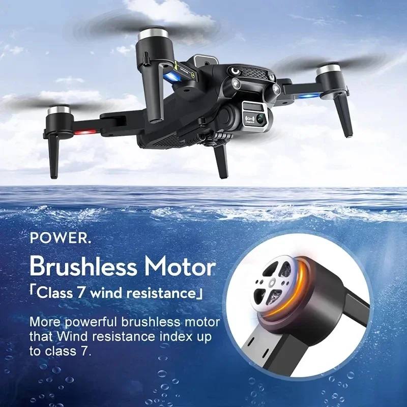 New S2S Professional RC Drone 5G 4 6 8K HD ESC Camera Obstacle Avoidance Helicopter FPV optical Flow Remote Control Quadcopter