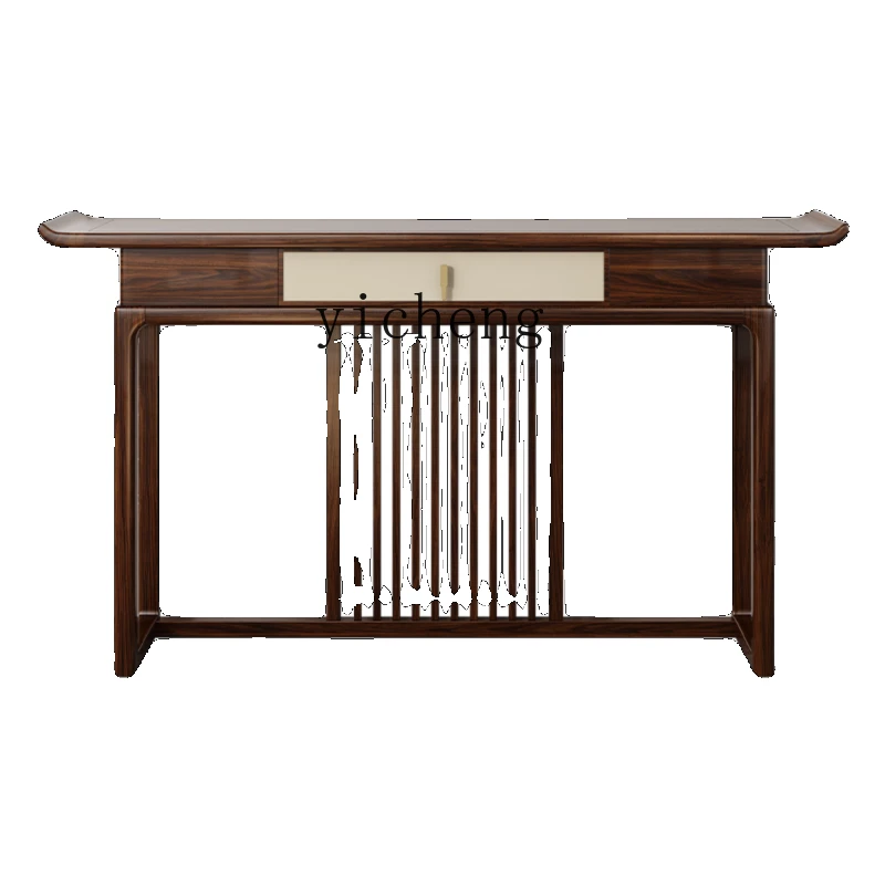 ZK Console Tables a Long Narrow Table against the Wall Living Room Entrance Entry Altar Table Ultra Narrow