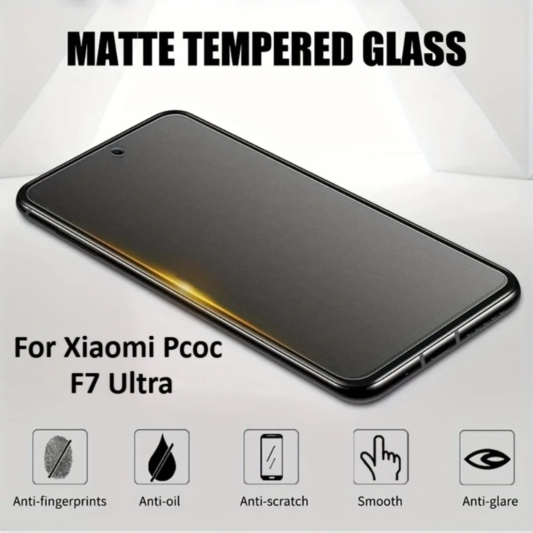 2Pcs Matte Frosted …