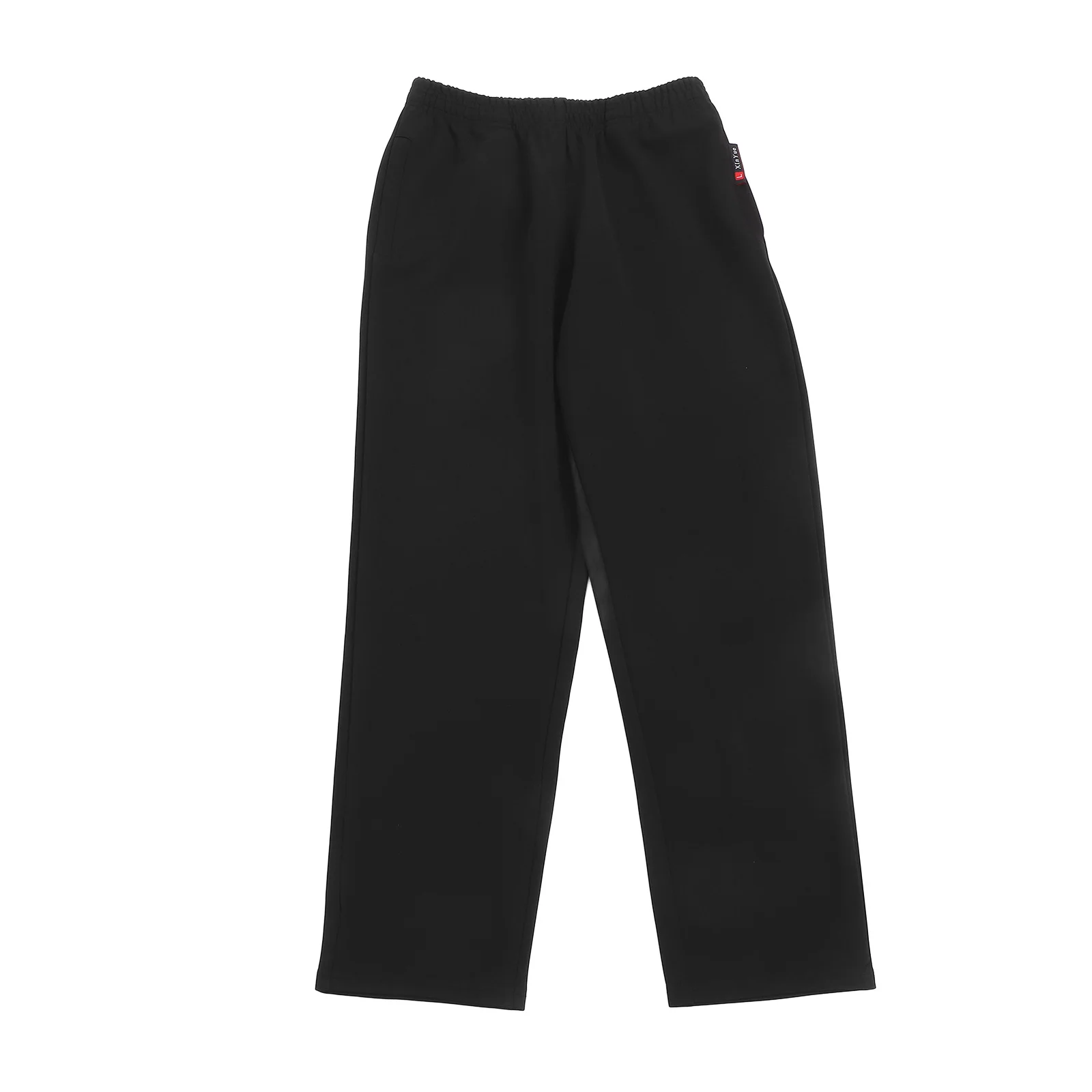 Kochhose für Herren, schwarz, atmungsaktiv, Baumwolle, kulinarische Arbeitshose, schmutzabweisend, für Küche, Restaurant, Uniformen für heiße Umgebungen