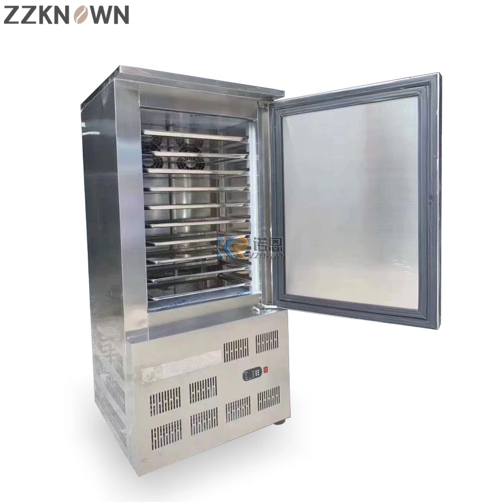 Congelador vertical de puerta simple/doble, congelador horizontal por lotes de supermercado para bola de masa, congelador profundo de mariscos y carne