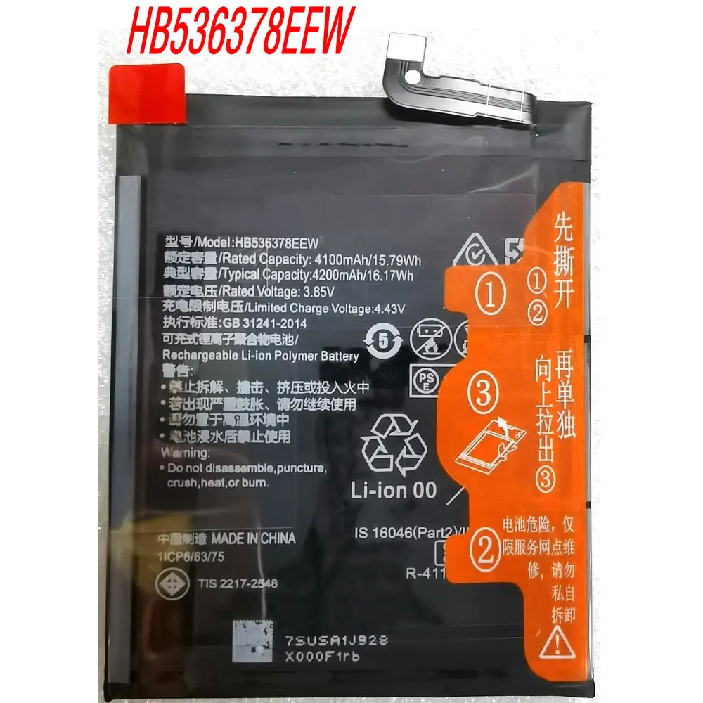 New High Capacity HB536378EEW Battery For Huawei P40 Pro ,Mate 40, Mate 40E Mobile Phone