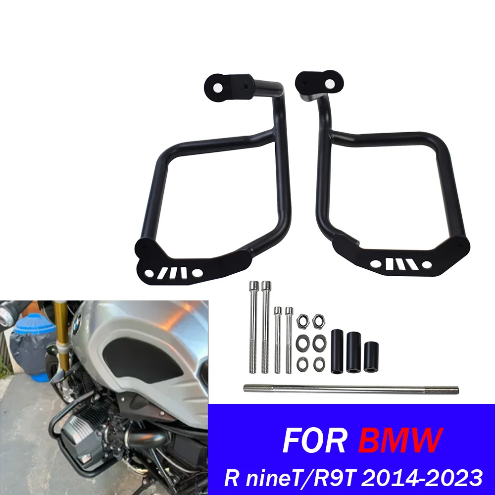 

For RNine T Crash Bar Frame Bumper For BMW R Nine T Racer Urban G/S 2014-2023 Motorcycle Highway Engine Guard Fairing Protector