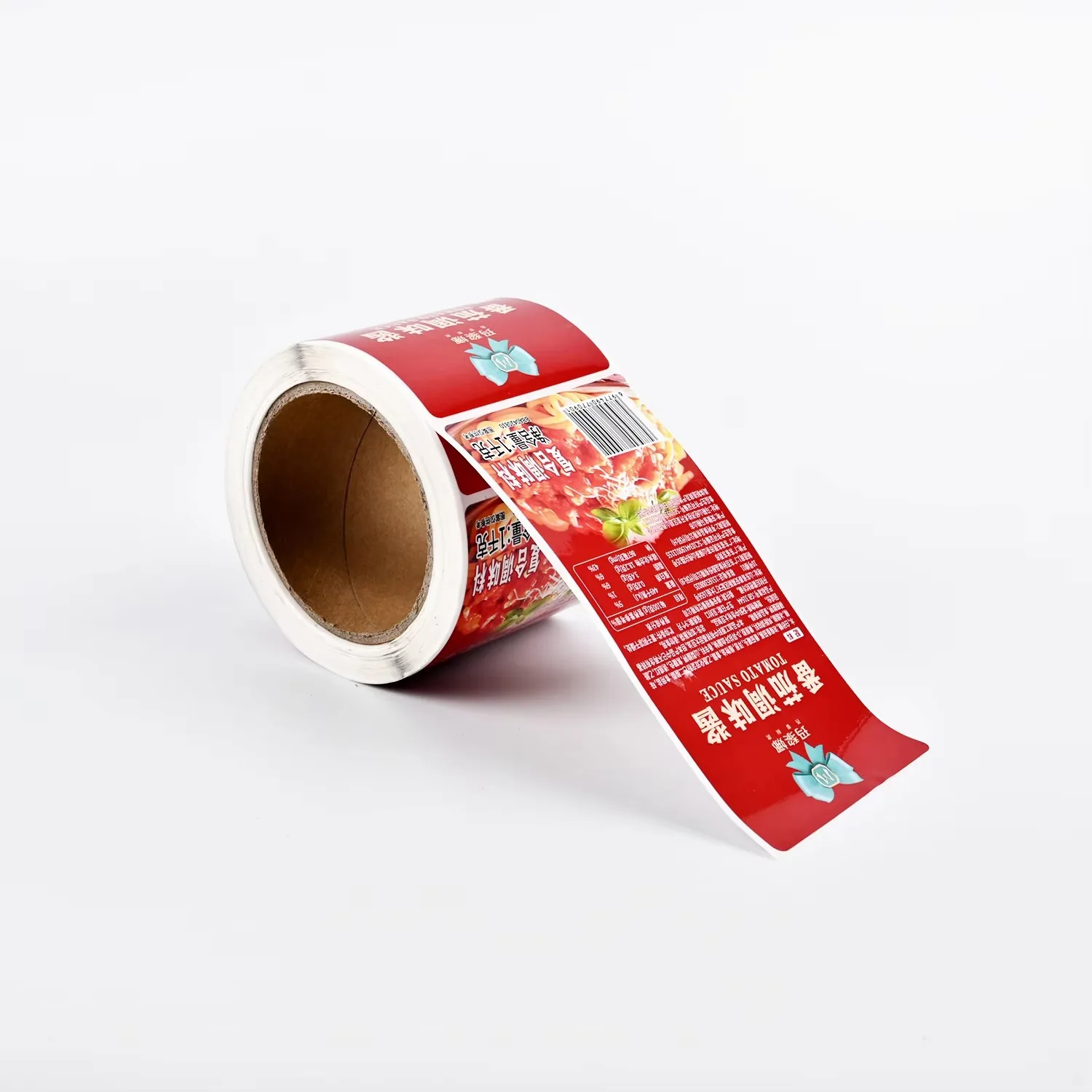 ملصقات ملصقات مخصصة |   لفة فينيل مقاومة للماء |   تغليف زجاجات الطعام البلاستيكية لمستحضرات التجميل