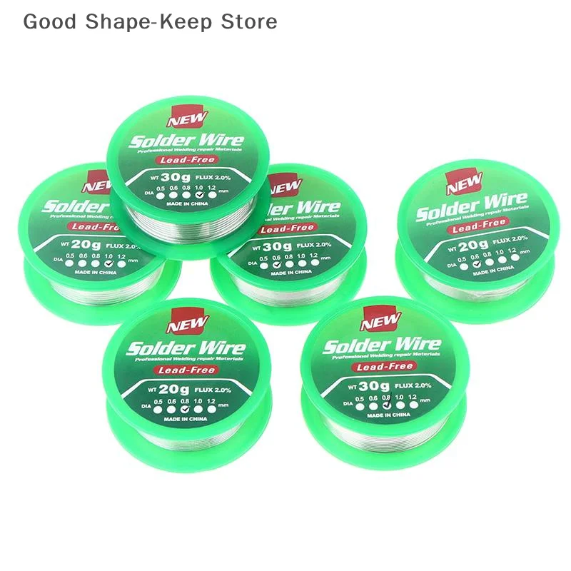 

Lead-Free Low Temperature Flux-Cored Solder Wire 0.6/0.8/1mm Tin No Wash Rosin Core Sn99.3Cu0.7 for Electronic Repair