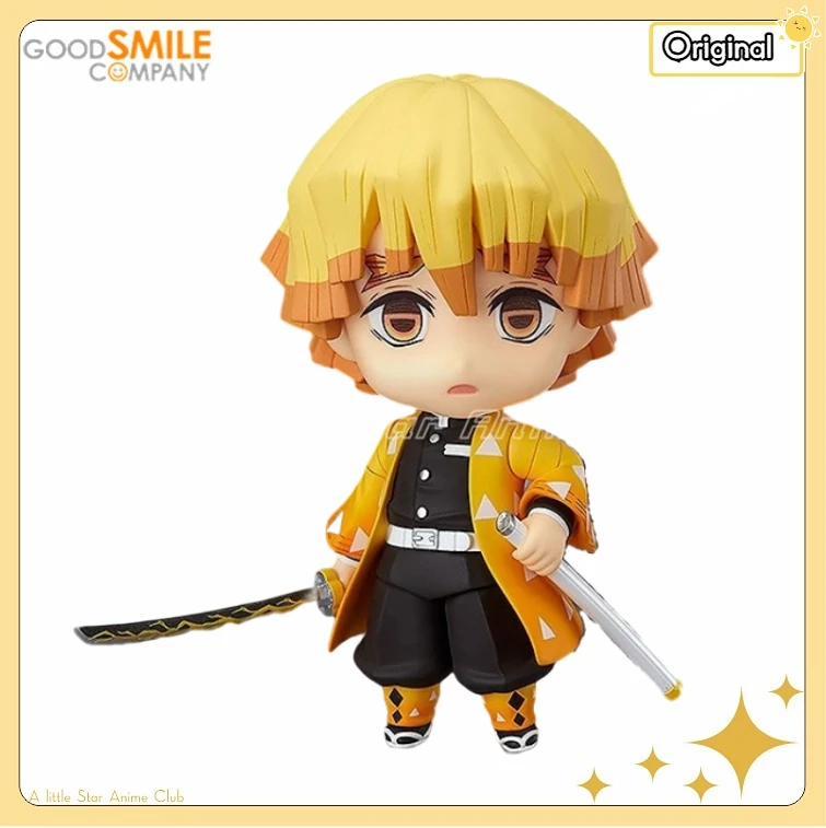 

Original GSC Nendoron 1334 Blade of Demon Destruction Agatsuma Zenitsu Model Toys Gifts