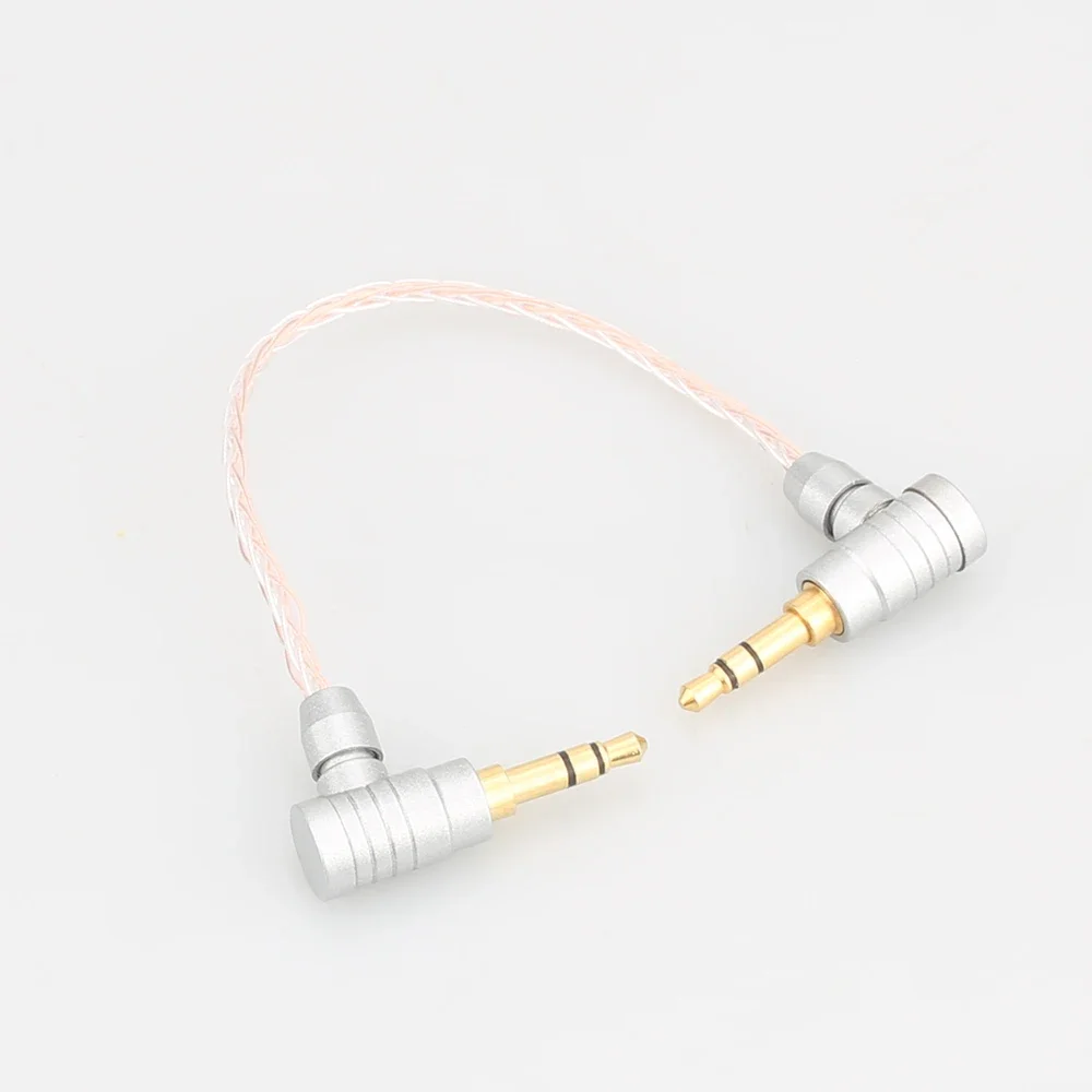 Audiocrast 3.5mm cabo de áudio estéreo extensão macho para macho cabo aux para fones de ouvido, iPods, iPhones, iPads, Estéreos de casa/carro