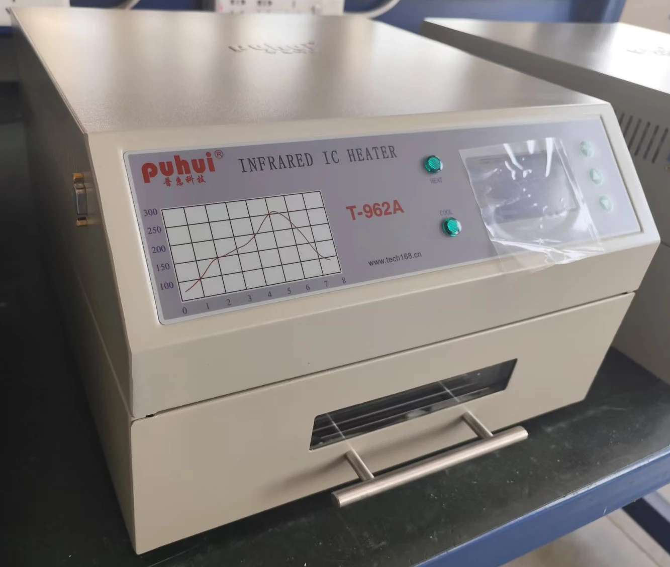 BGA Infrared IC Heating Soldering Station, Reflow Oven, Small Desktop Drawer-Type SMD SMT Soldering Machine