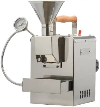 

Моторизованный газовый ростер для обжарки кофе Kaldi 200 г – полный комплект