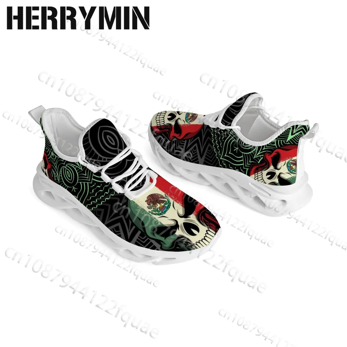 Unisex Exclusive Mexico Flag Teenager Adult Man Woman Shoes Super Cool Fashion Hot Selling Personalized  Shoes Products Footwear