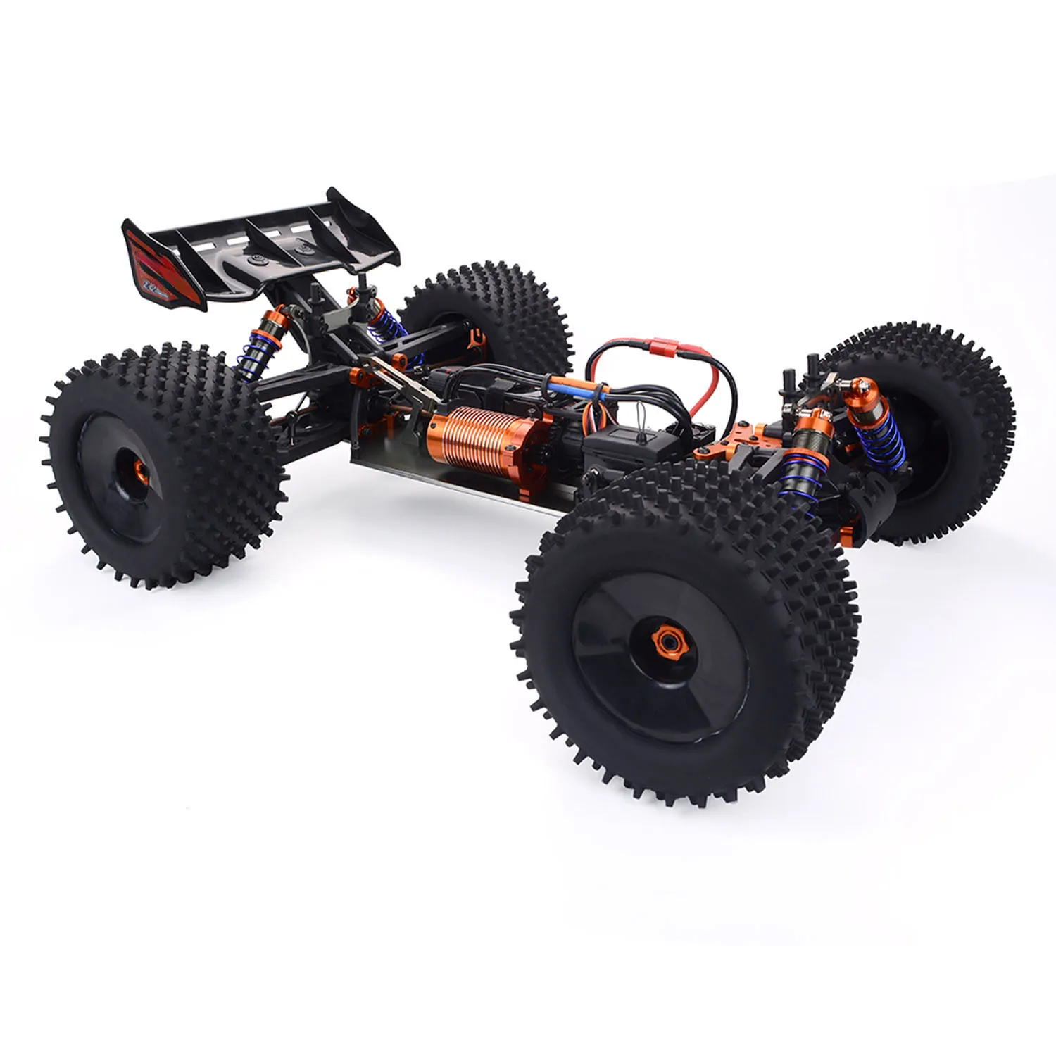 

RC Racing Car 1/8 ZD Electric Truck 4WD 80KM/H Remote Control High Speed Truggy 9021 V3 Metal Chassis Steel Reduction Gears Gift