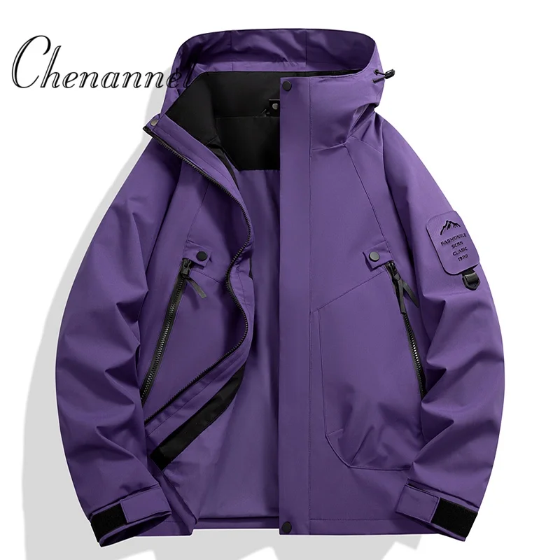 

Men's Spring Autumn Jacket High Street Streetwear Brand Hong Kong Style Japanese Trendy Versatile Bottoms