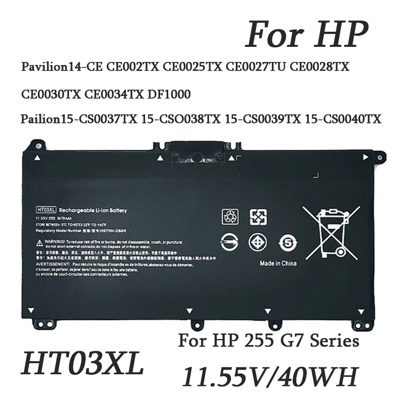 L11119-855 L11421-421 HT03XL HT03 Laptop-Akkus für HP Pavilion 14-CE 15-CS 17-by Series