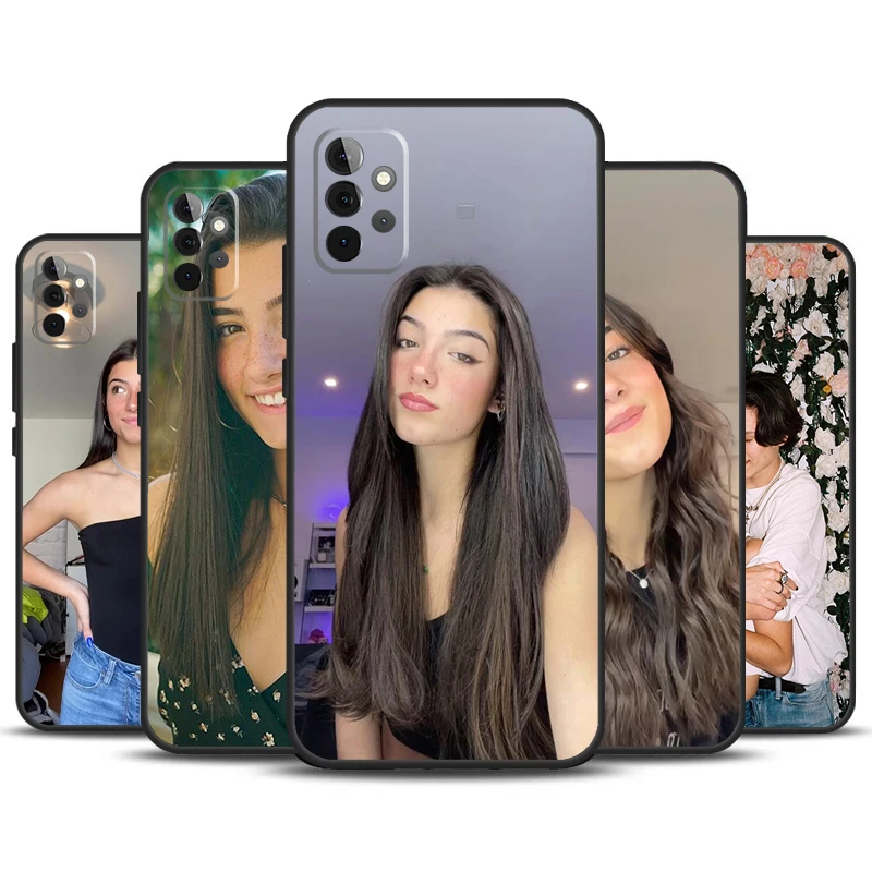 Charli Damelio Phone Case For Samsung Galaxy A12 A32 A52 A14 A24 A34 A54 A53 A33 A13 A15 A25 A71 A51 Cover