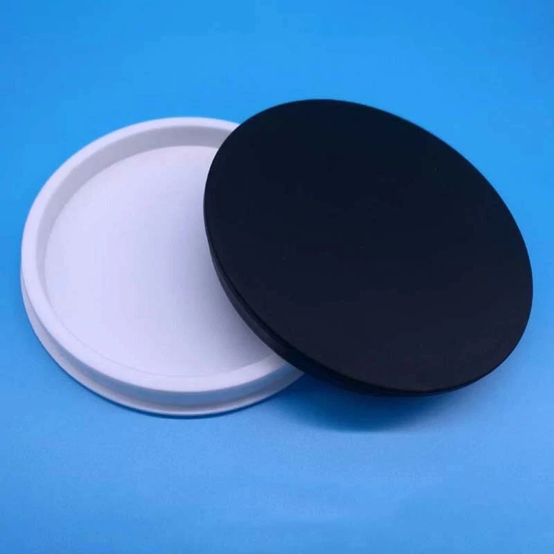 85mm-200mm White/Black High Temperature Resistant Silicone Plug Round Hollow Pipe Silicone Rubber Plug Cap